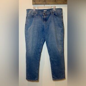Eileen Fischer Mid Rise Straight Jean size 16